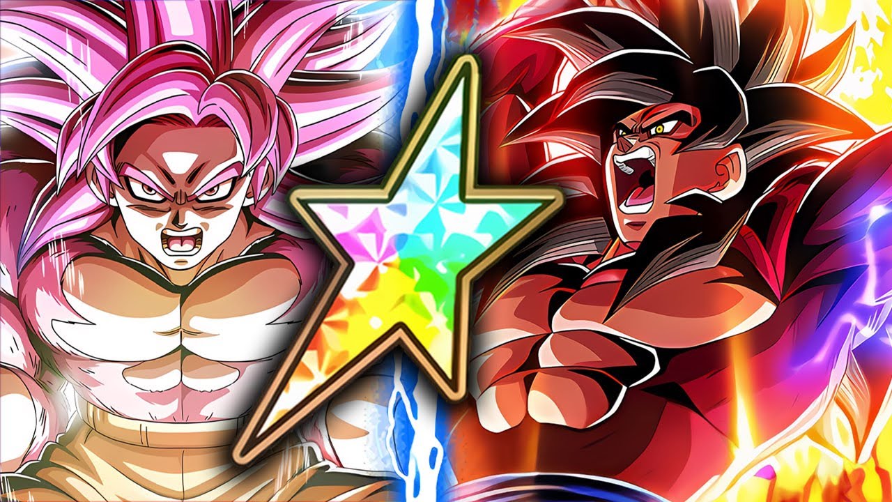 AGL LR SSJ4 GOKU + LR SSJ4 DAIMA GOKU ROTATION! Dragon Ball Z Dokkan Battle