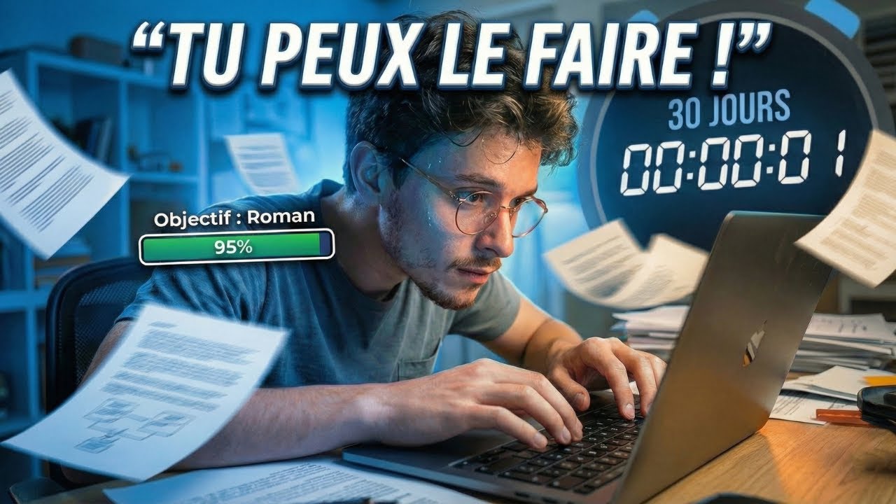 Comment écrire un livre en 30 jours (sans devenir fou) ⏱️