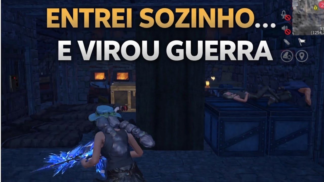 JOGUEI SOLO UM SERVIDOR OFICIAL CONTRA UM CLÂ GIGANTE?
