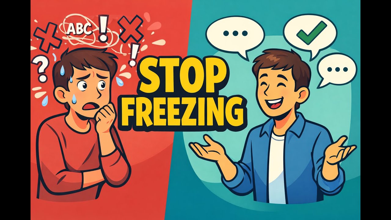 Stop Freezing in English! The Native Speaker Pause Trick