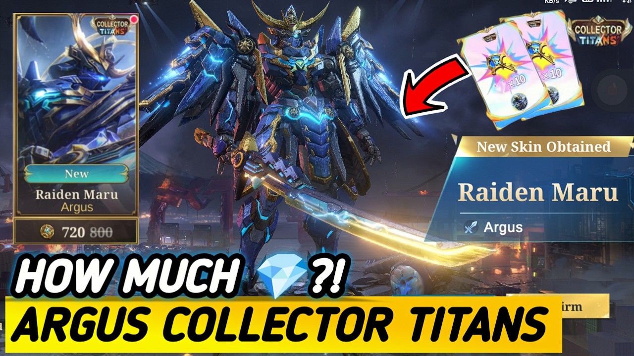 Spending 1500 COA for Argus Collector (Worth It⁉️)| September Exquisite Collection Draw | MLBB