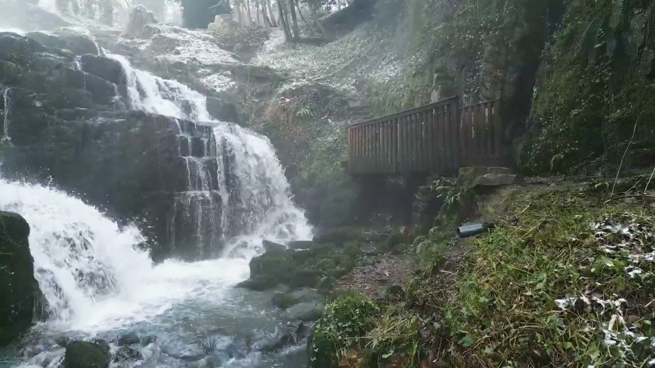 Mortain-Bocage - Le Petite Cascade 4k Drone Footage France