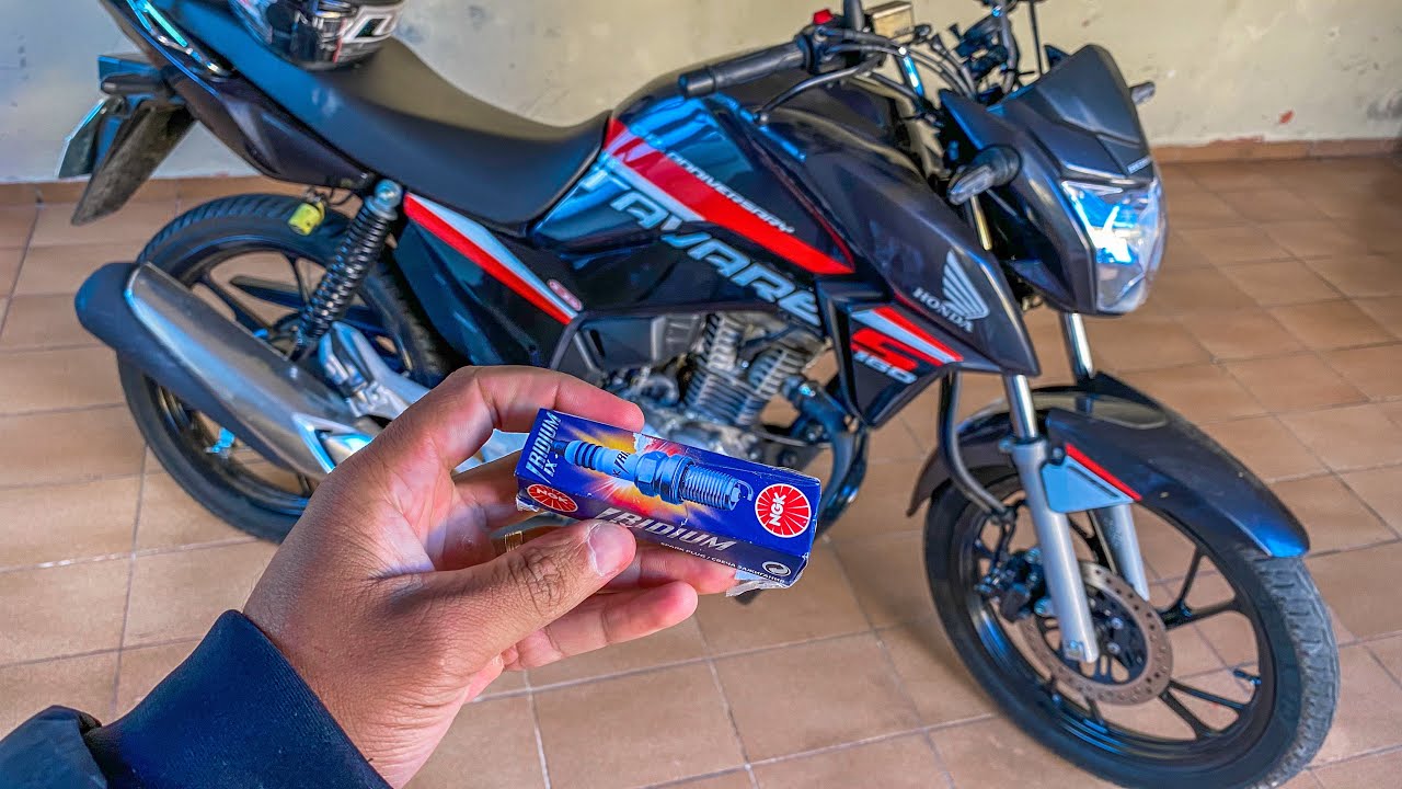 COLOQUEI UMA VELA DE IRIDIUM NO MOTOR DA CG 160