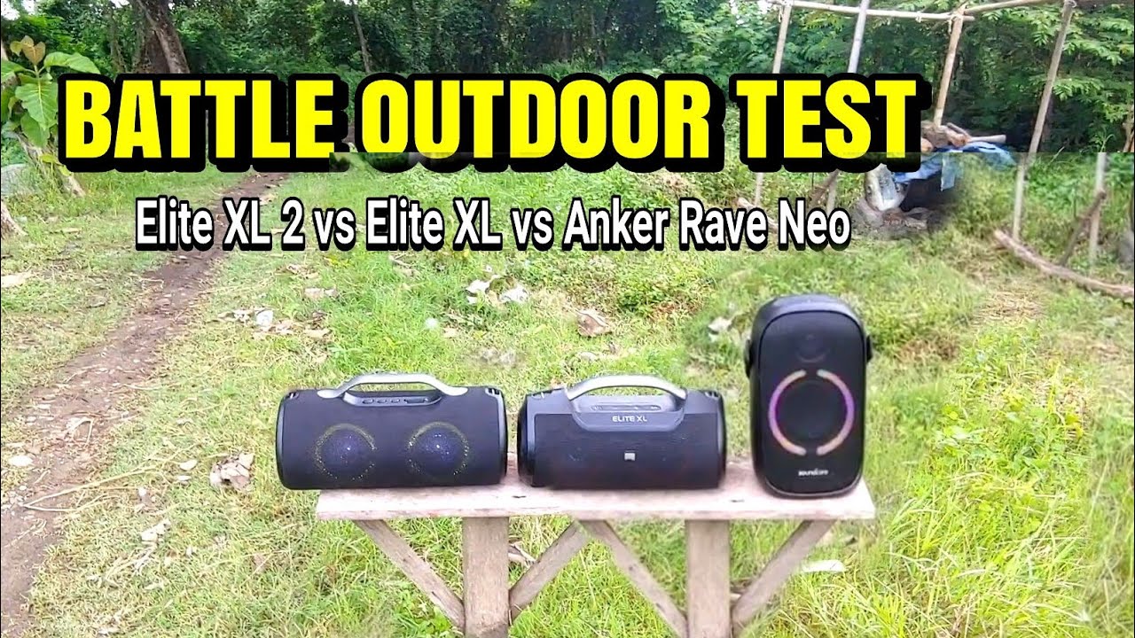Eggel Elite XL 2 vs Elite XL - Anker Rave neo | Battle outdoor test