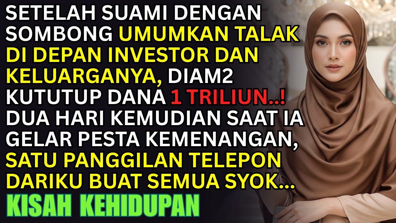 KUTUTUP AKSES 1 TRILIUN! SAAT SUAMI CERAIKANKU & PAMER PERUSAHAANNYA DI DEPAN UMUM – IA SYOK SAAT..