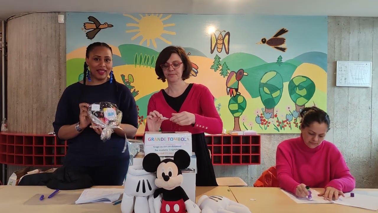 Tombola 2023 école Louise Michel de Vigneux sur seine - Vidéo 2