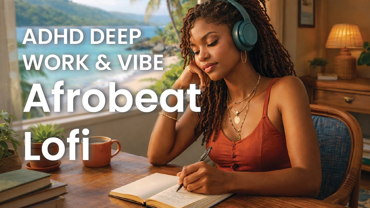 Afrobeat Lo-Fi  | Chill Beats for Focus, Study & Productivity