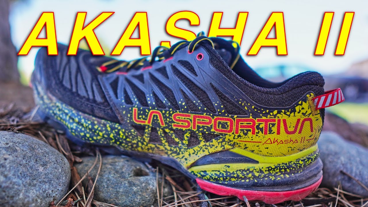 La Sportiva Akasha II / лучшие кроссовки для бега в горах?