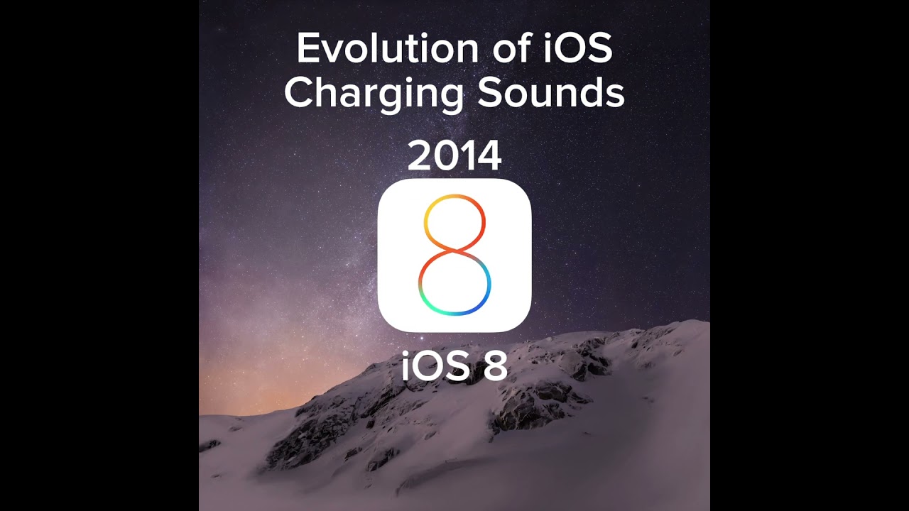 Evolution of iOS Charging Sounds