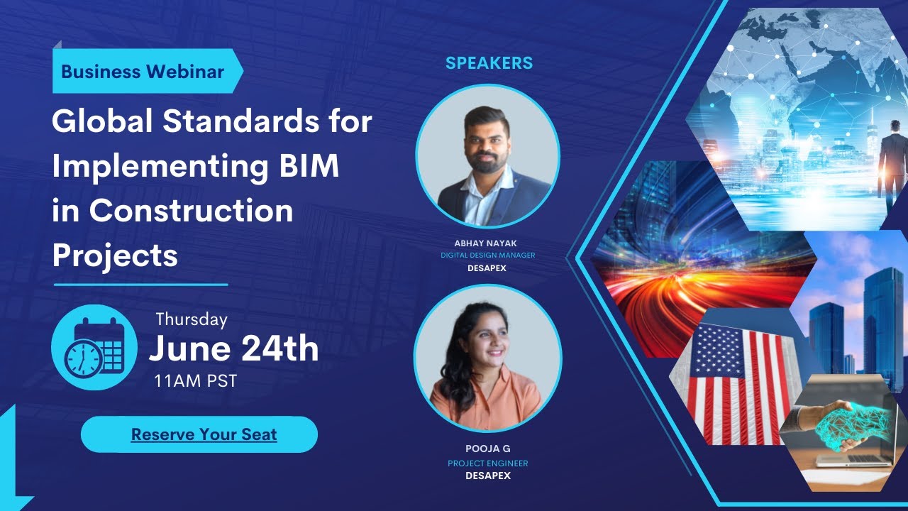 Global Standards for Implementing BIM in Construction Projects | Webinar | BIM ISO 19650 | Desapex