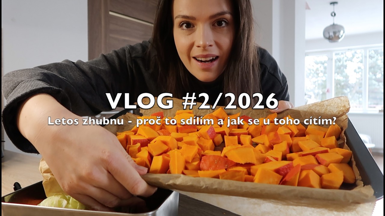 Letos zhubnu a dám se dokupy! | vlog #2/2026 | MaruškaVEG