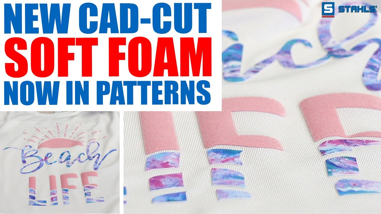 Combining All-New Soft Foam Patterns with Soft Flock HTV