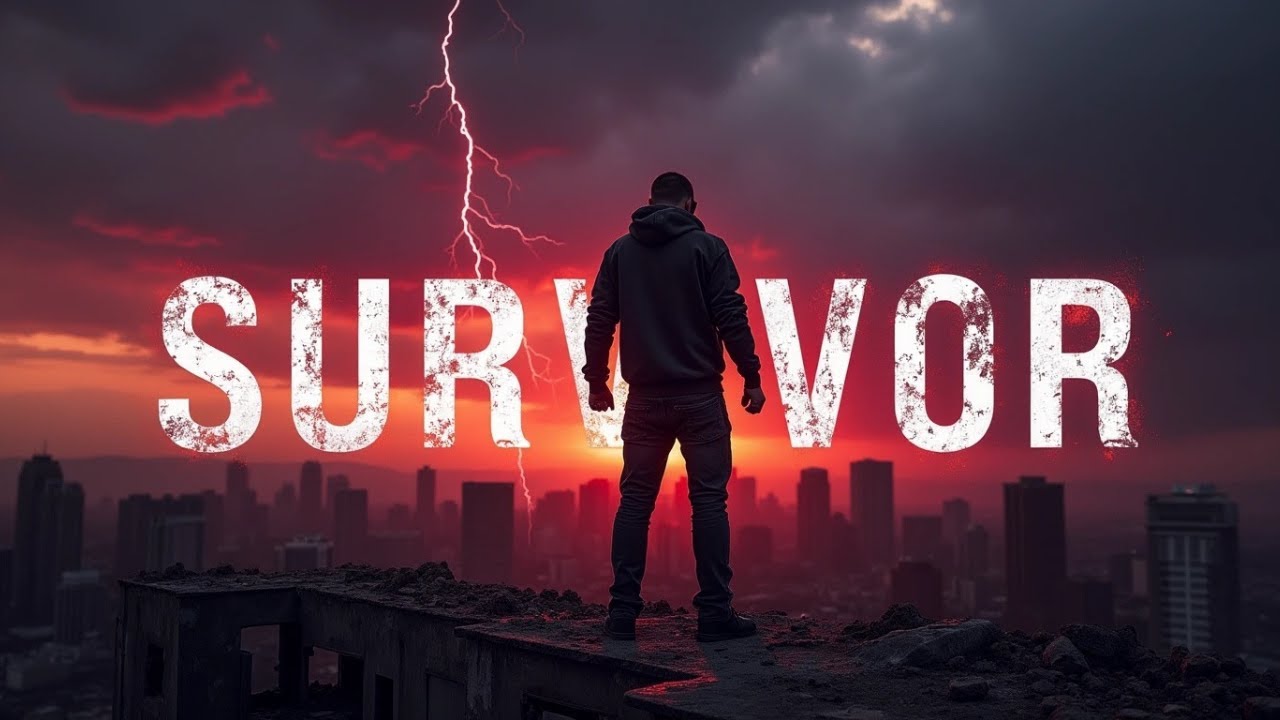 SURVIVOR ⚡ | EPIC ROCK ANTHEM INSPIRED BY LINKIN PARK | OFFICIAL LYRIC VIDEO