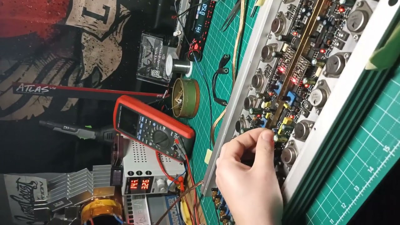 Helix HXA 500Q MK2 test after repair