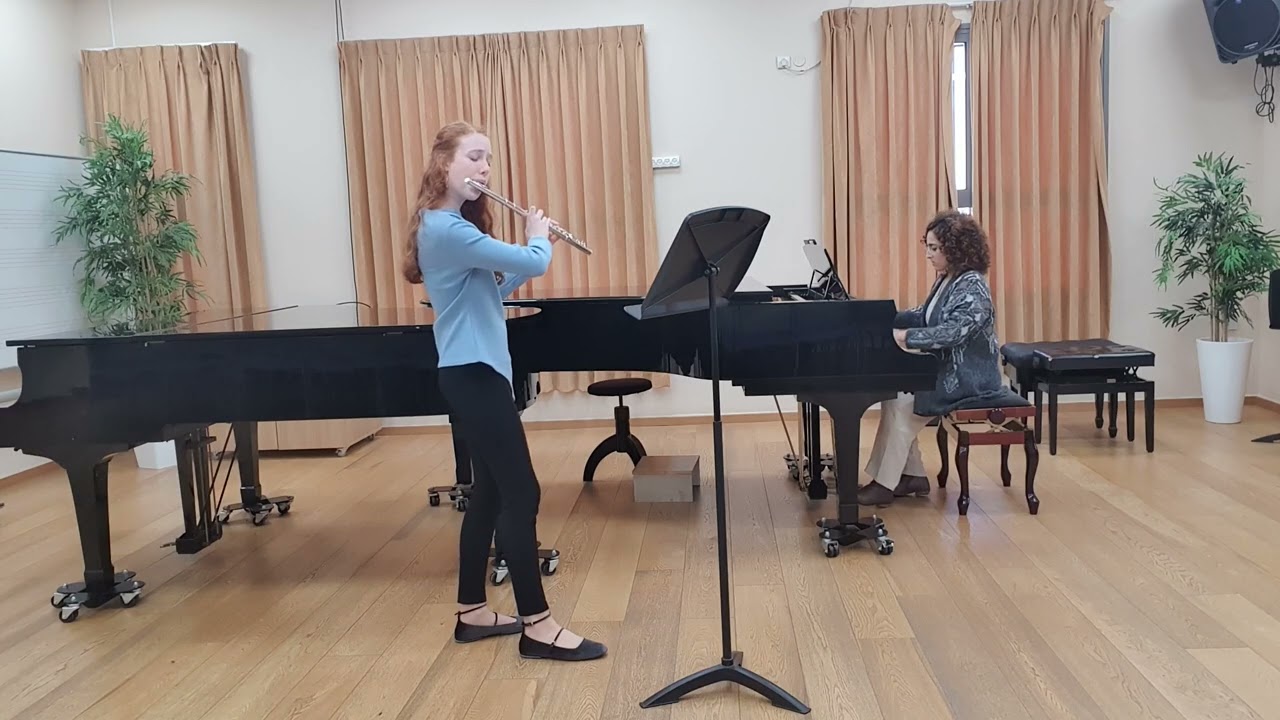 פרק I מתוך 4 של סונטה מס. 5 של י. ס. באך