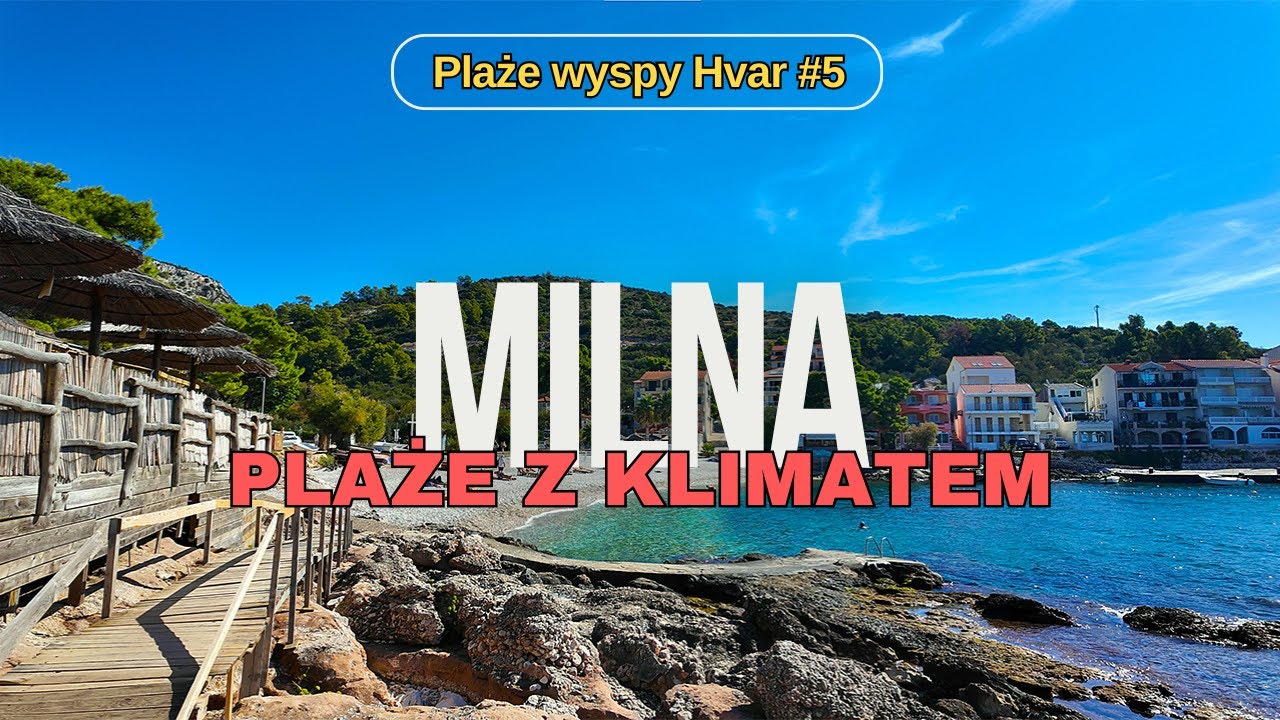 Milna i Mala Milna – klimatyczne plaże blisko miasta Hvar | 🇭🇷 Chorwacja | Plaże Wyspy Hvar #5