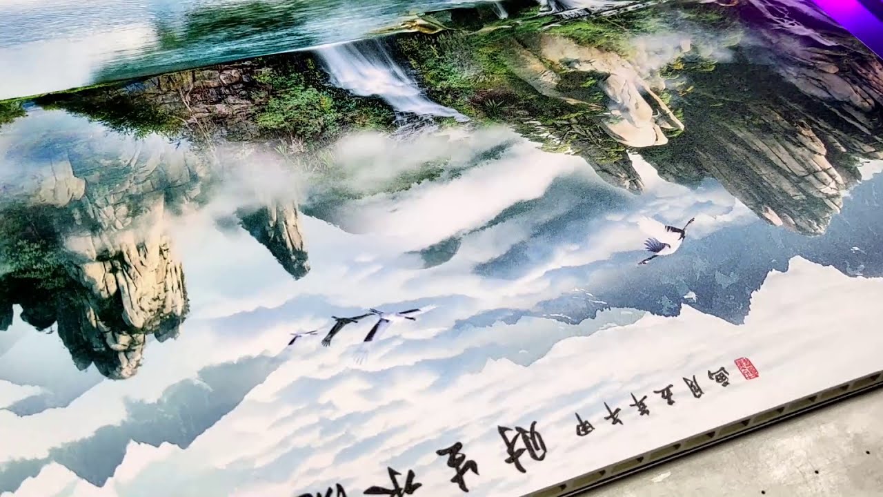 Directly uv printing on ceramic tiles, stone tiles, and glass tiles with KGT-2513G5.