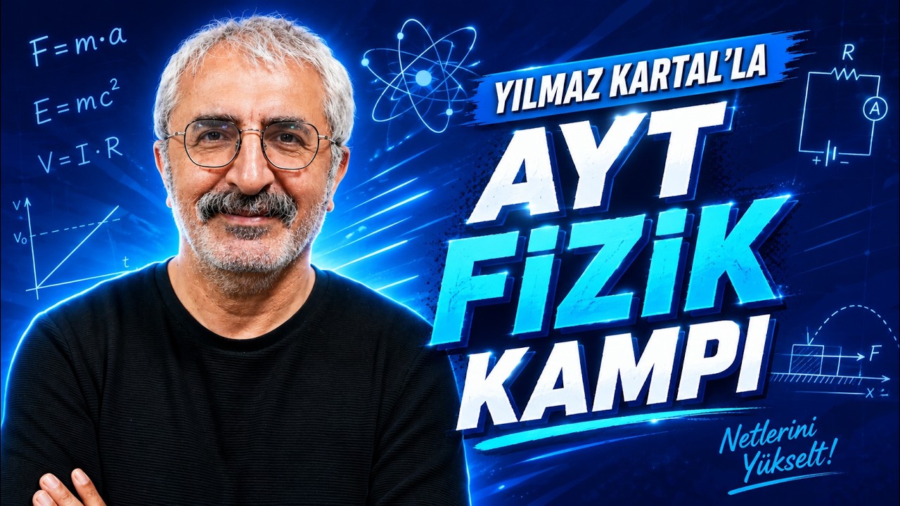 DERS 16 | Atışlar | AYT Fizik Kavramsal Dersleri | Yılmaz Kartal (Fizipedia)