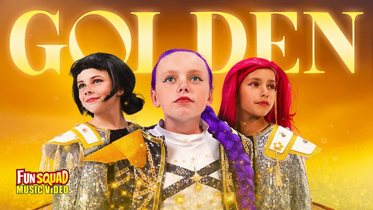 “Golden” From the KPop Demon Hunters Movie Fun Squad Music Video Cover | Fun Squad