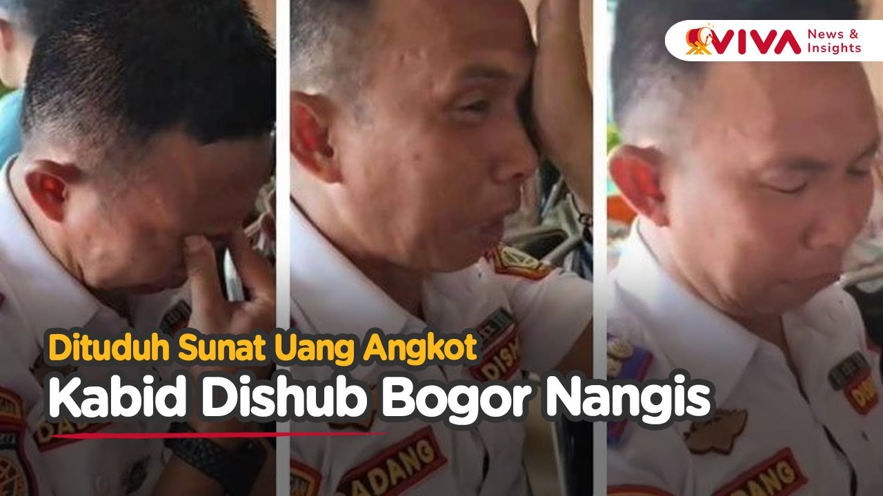 Kabid Dishub Bogor Mewek Usai Tercebur Kasus Sunat Kompensasi Angkot