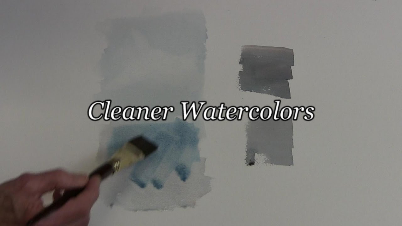 Quick Tip 108 - Cleaner Watercolors