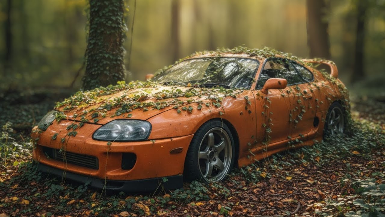 Toyota Supra FULL RESTORATION - Rust to Perfect in 3 Minutes