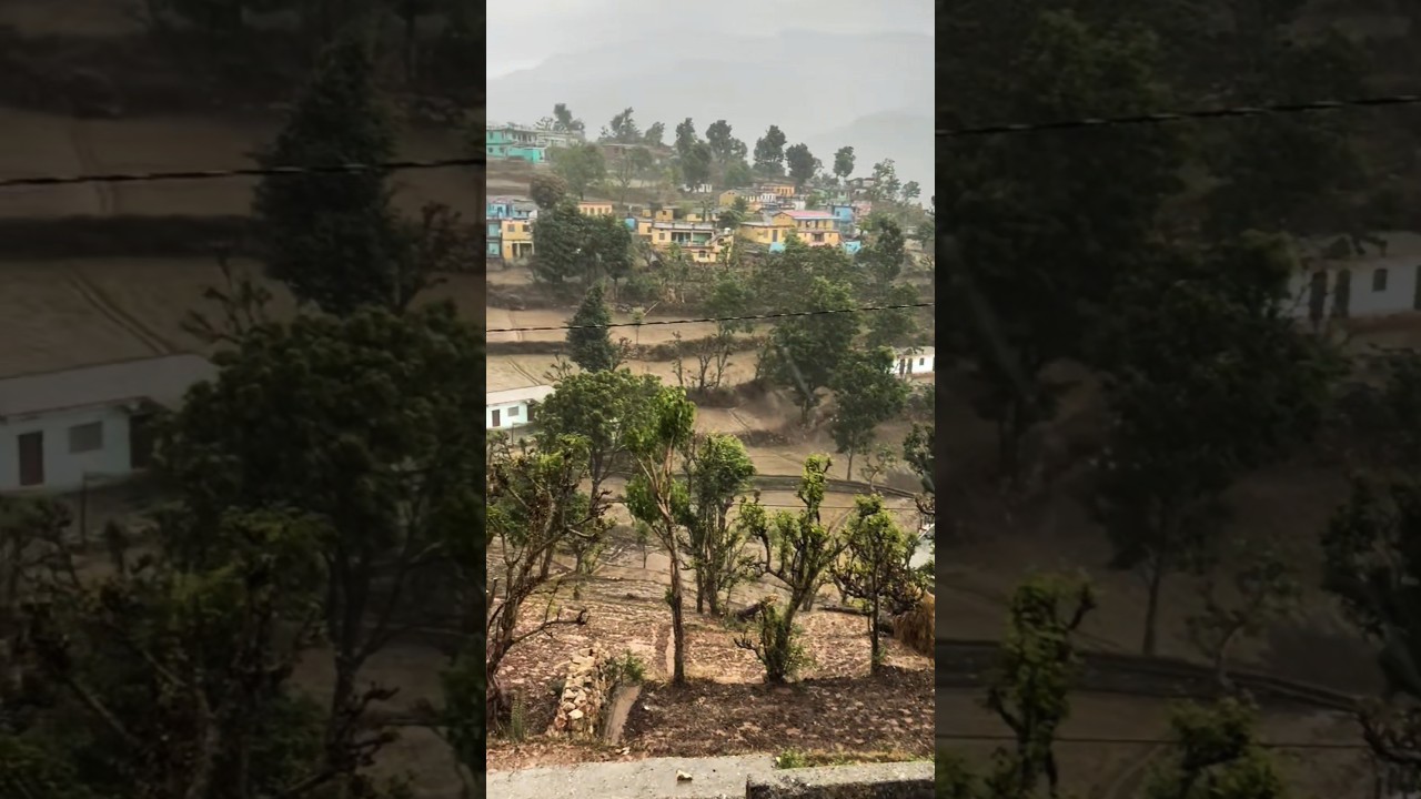Chamba Himachal Pradesh today's rain..11,6,2026#shorts
