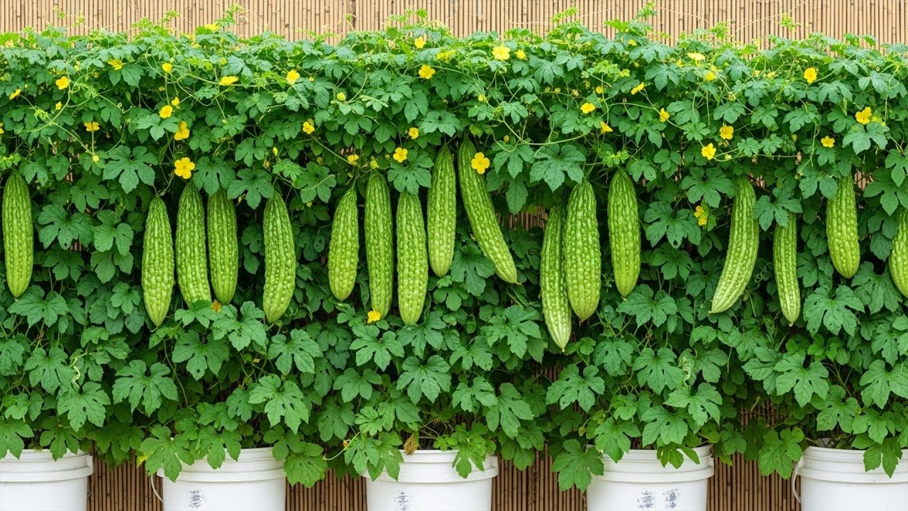 growing bitter melon at home see more at:cultivating bitter melon at home! Tips