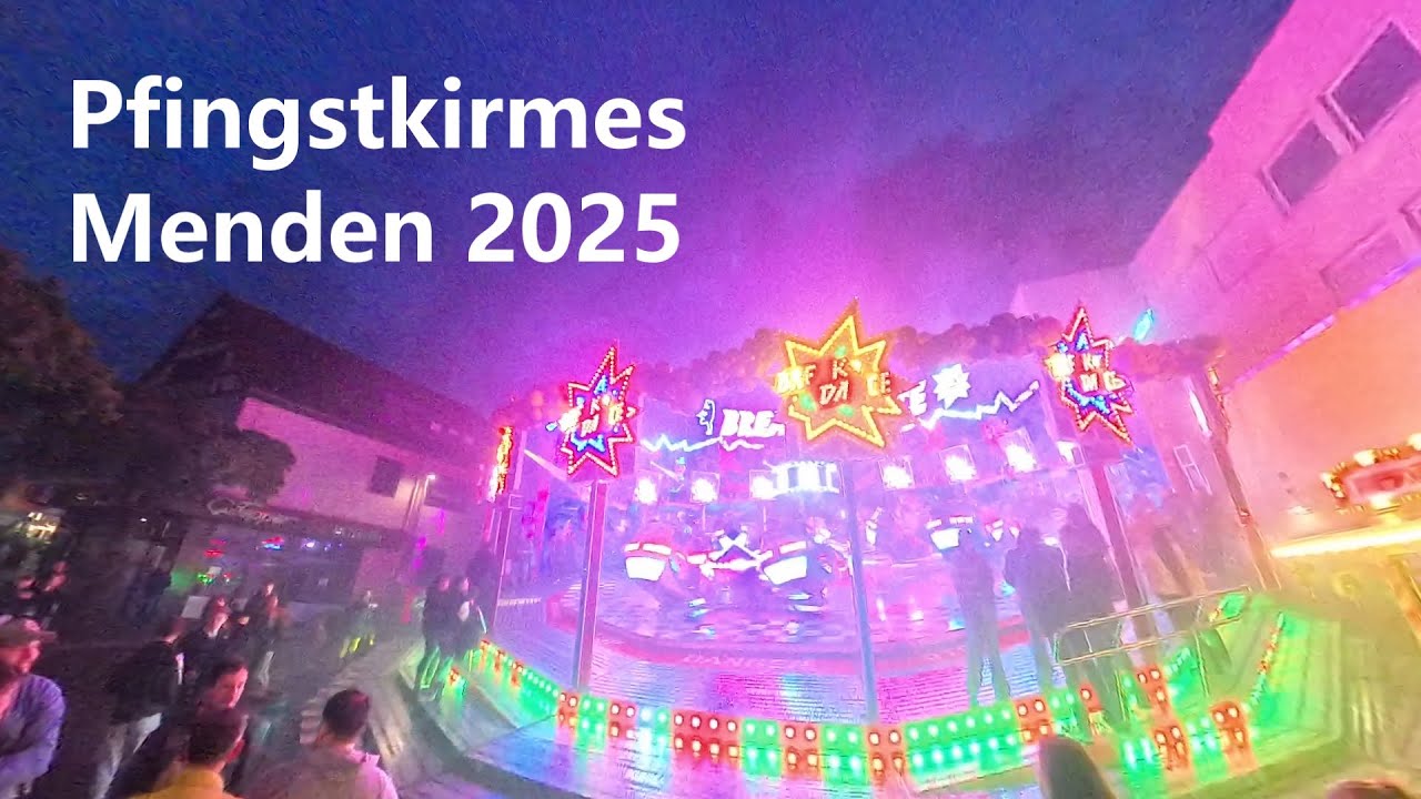Menden Pfingstkirmes 2025 / Rundgang
