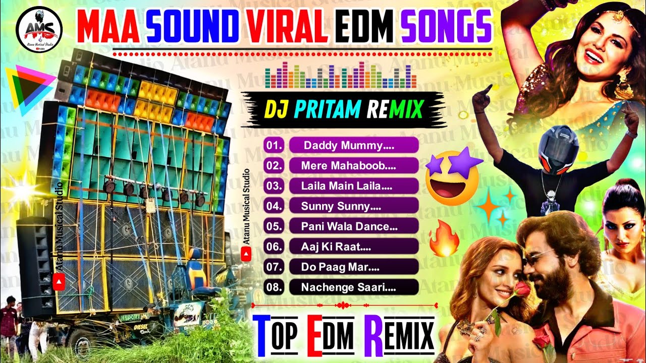 Maa Sound Viral EDM Songs 🤩 Dj Pritam Remix 😱 Hindi Unique Style EDM Songs 🤩 Dj Siday Remix Edm Song