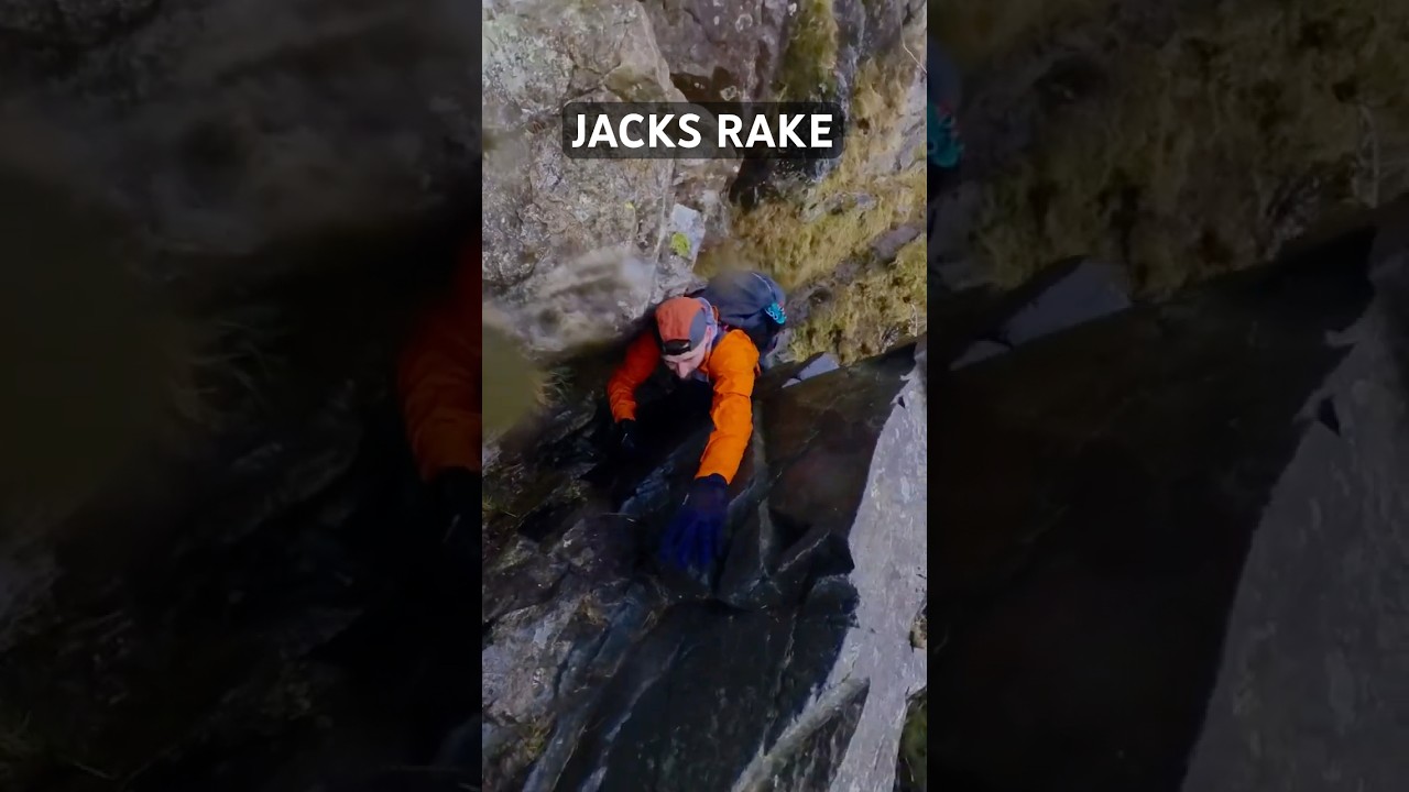 Climbing Jacks Rake, Grade 1 Scramble in the Lake District #short #hiking #scramble