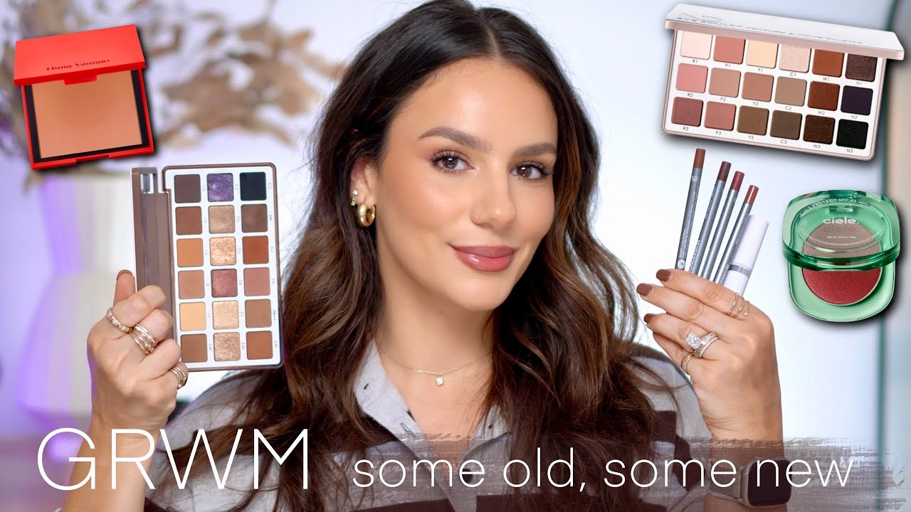 GRWM:New & Old Makeup Favorites: Natasha Denona Eyeshadow, Wonderskin Lip Liners, Hung Vanngo & more