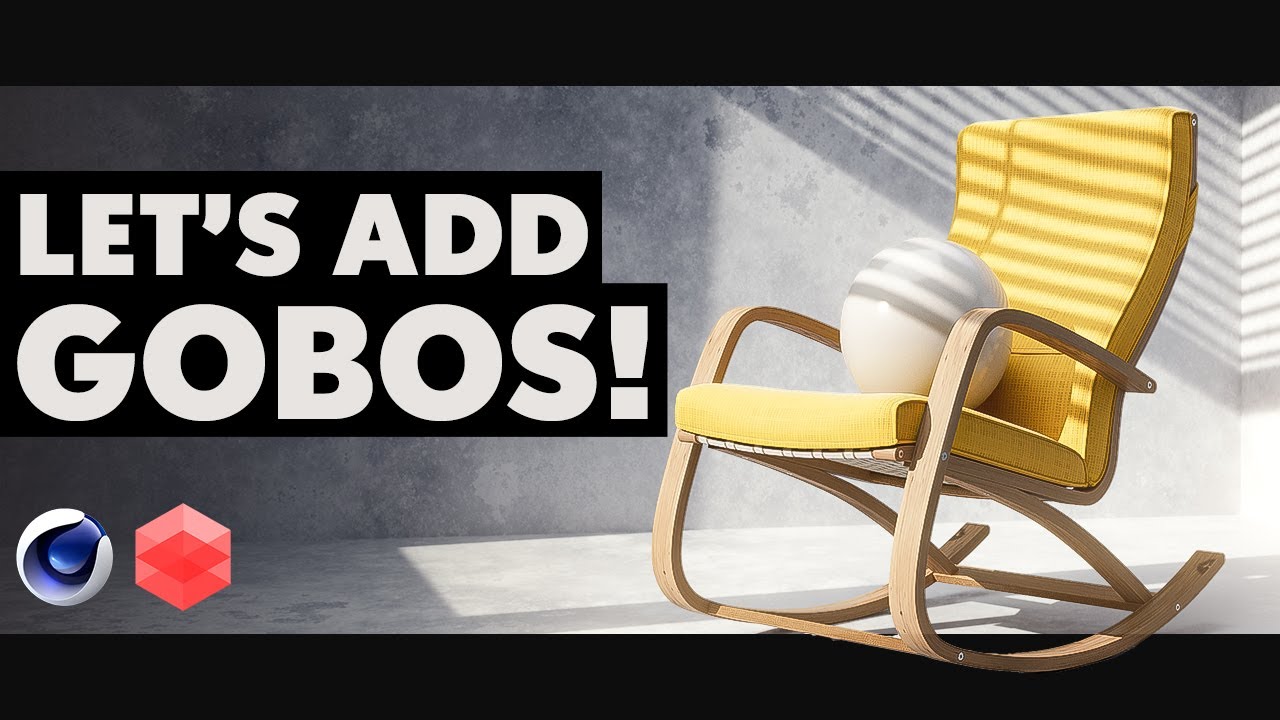 How To Use Gobo Textures In Cinema 4D & Redshift