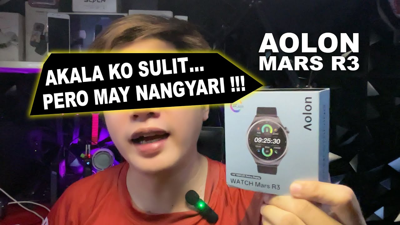 Bibilhin Mo Pa Ba ‘To? Real Talk Review sa Aolon Mars R3 Smartwatch 😳💥 (AFTER A WEEKS of Running!)