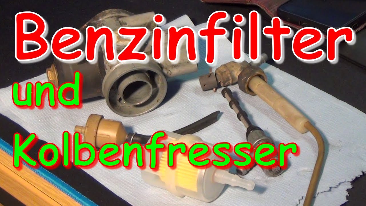 Ape 50 bis TM - zusätzlicher Benzinfilter - keine gute Idee