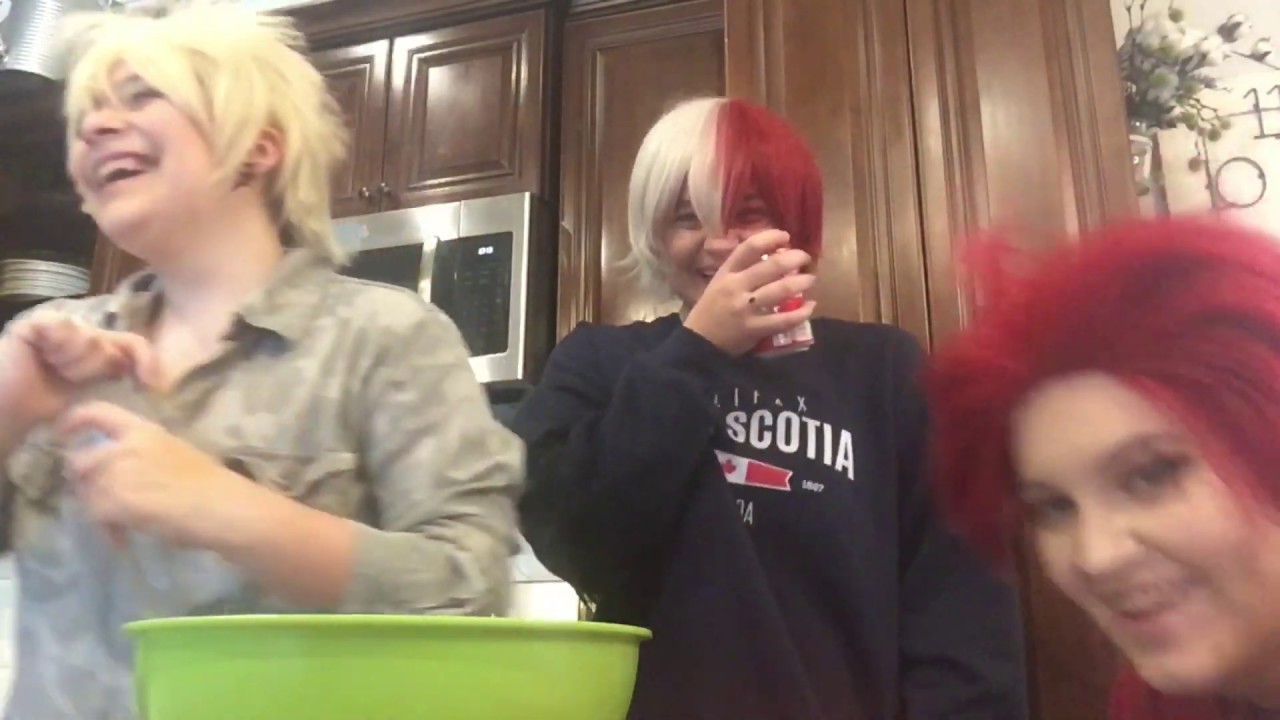 TodoBakuDekuKiri Makes Nuggies