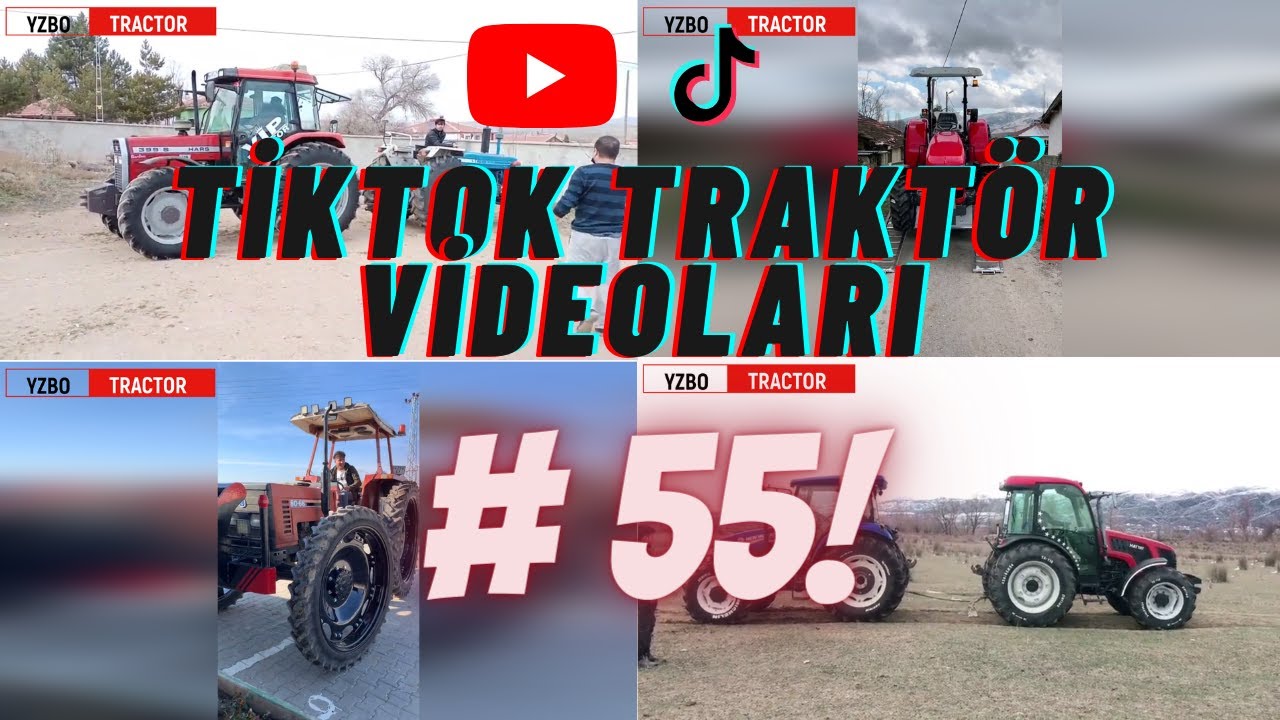 TİKTOK TRAKTÖR VİDEOLARI #55! -300 ABONEYE DOĞRU EMİN ADIMLARLA DOSTLARIM- 🚜