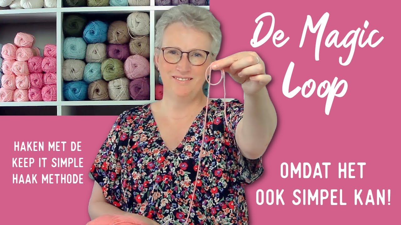 De Magic Loop! omdat het ook simpel kan. #keepitsimplehaken #rondhaken #hakenvoorbeginners