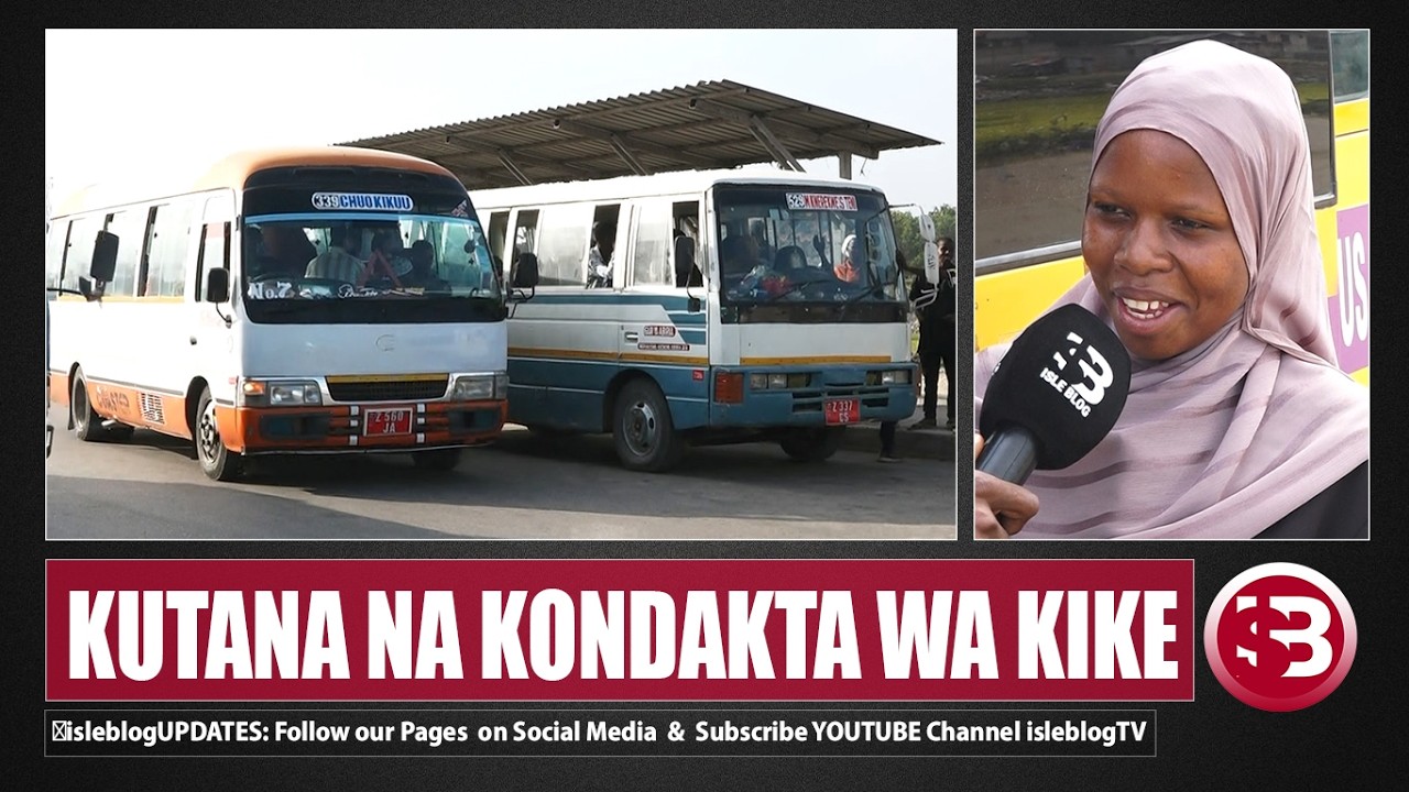 #MAISHA YA KONDAKTA MWANAMKE KWENYE DALADALA ZNZ