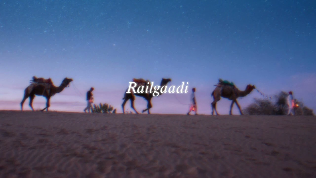 railgaadi (slowed + reverb)