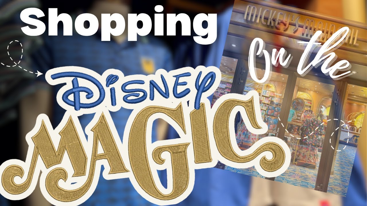 Disney Magic Merchandise 2025 - White Caps and Mickey's Mainsail