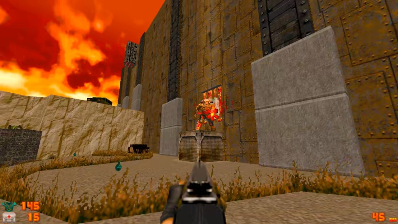 DOOM MOD Outposts of the Wasteland DBP68 By Doomer Boards Community 20 MAPS WAD OCT 2024 MAP 03