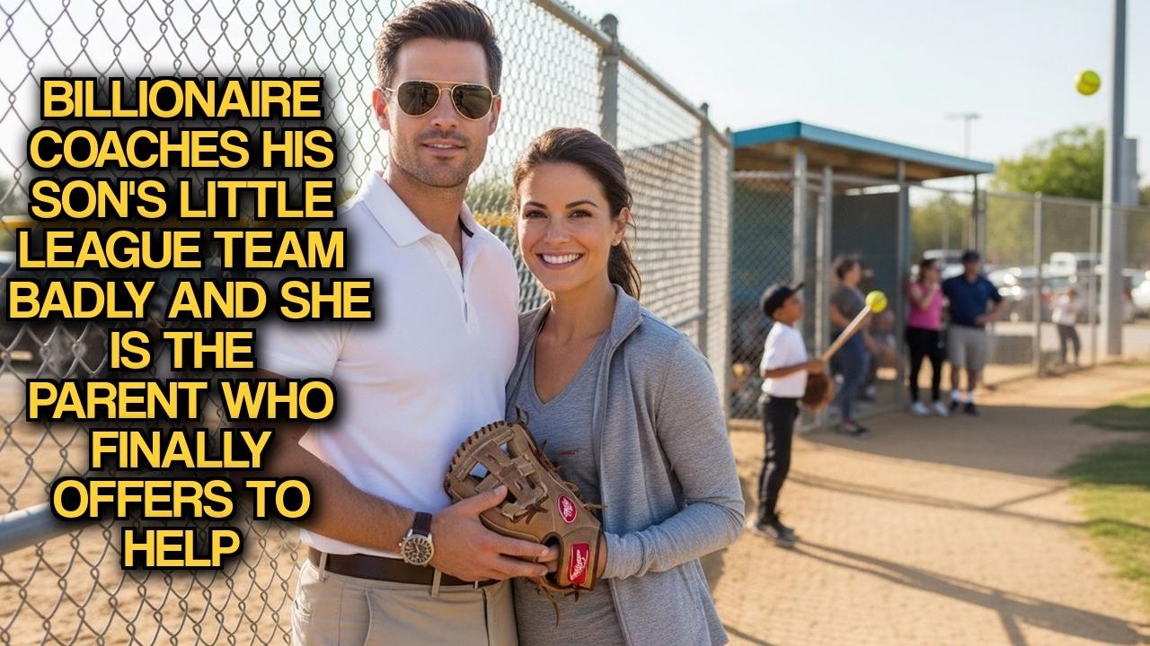 Billionaire Coaches His Son's Little League Team Badly And She Is Parent Who Finally Offers To Help