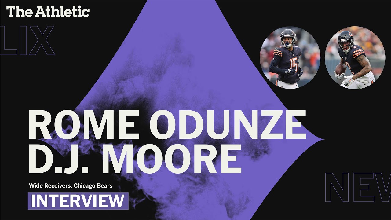 D.J. Moore and Rome Odunze are pumped for the Ben Johnson era in Chicago