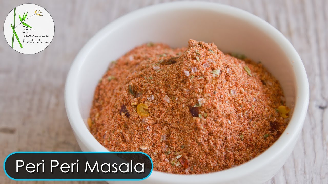Peri Peri Masala | Homemade Peri Peri Spice Mix |Spicy Peri Peri Masala ~ The Terrace Kitchen