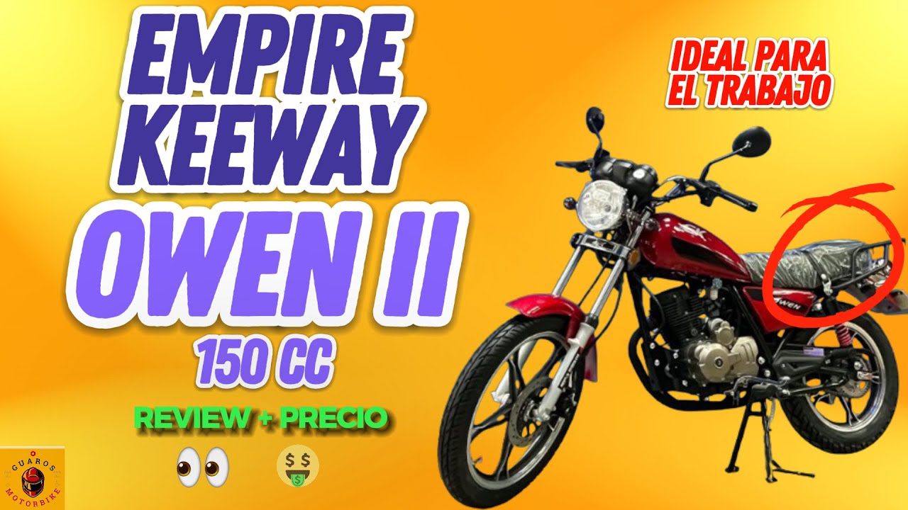 EK Owen II 🤩 150cc 2023  ¿La mejor moto para trabajar?🤔 Review + Precio.