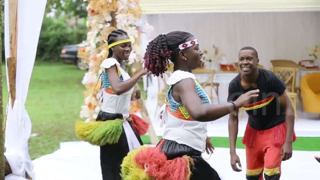 Uganda Kinyankole cultural dance Known as Kitaggururo