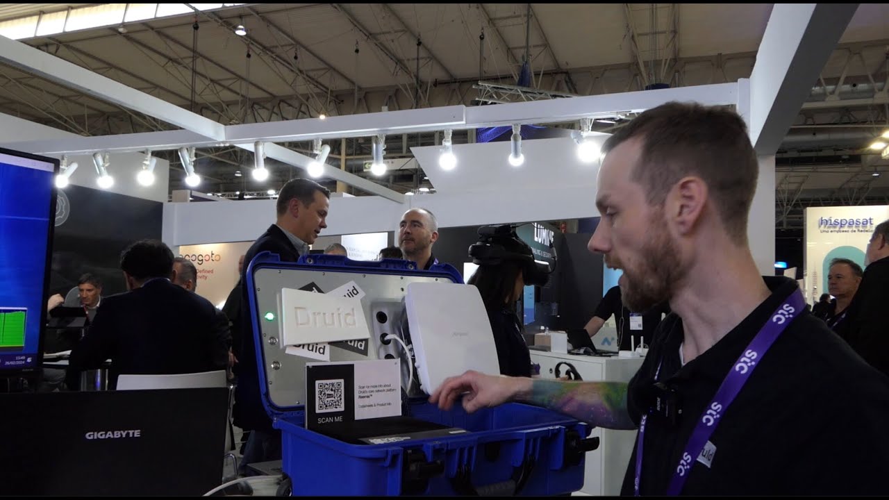 5G Open Innovation Lab's Network in a Box | Druid Software Demos at MWC Barcelona 2024