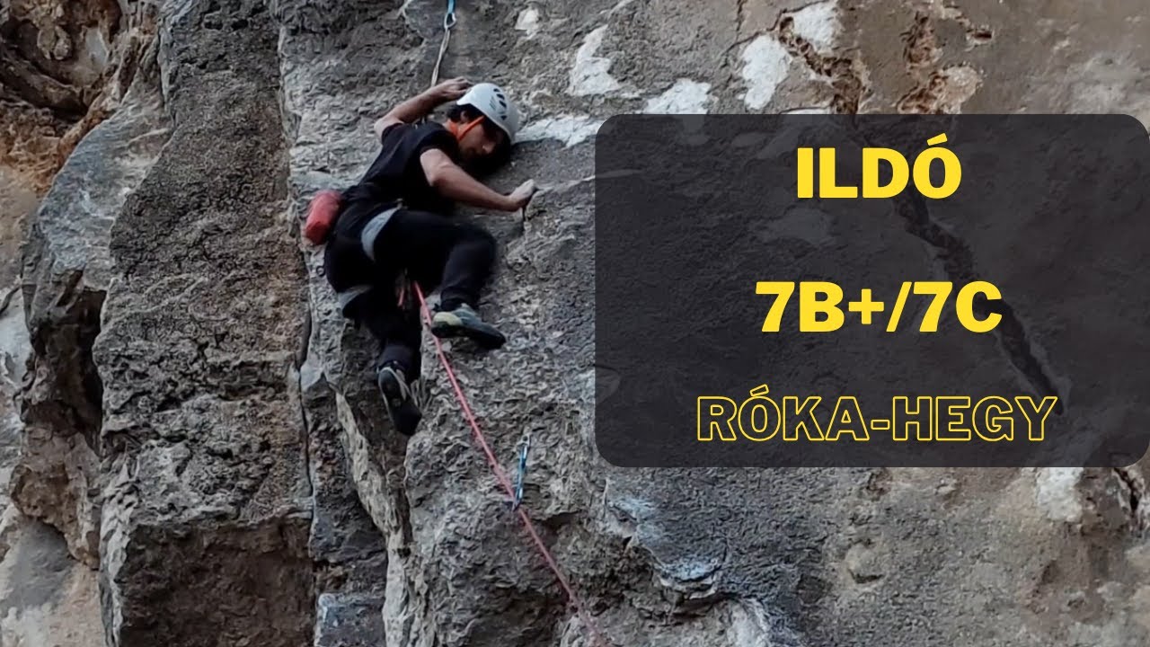 Climbing in Hungary: Ildó 7b+/7c, Róka-hegy