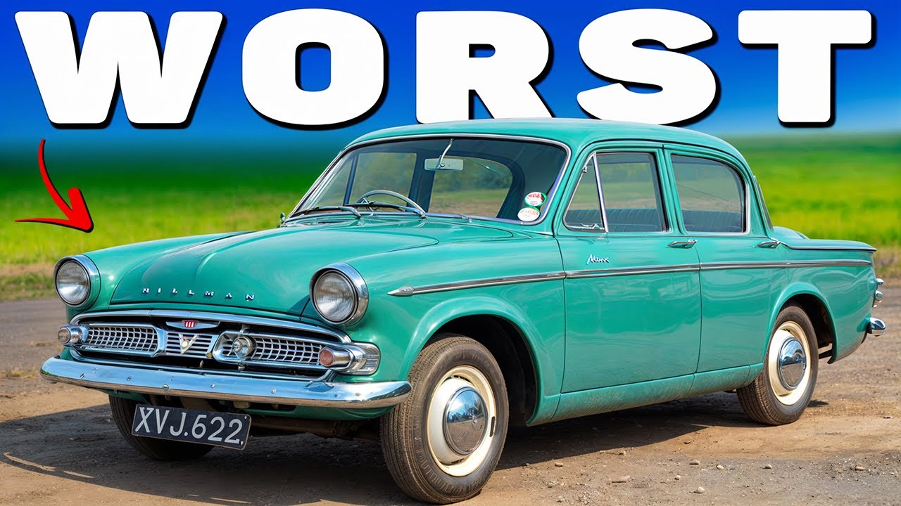 13 CRAPPY Cars From The 1960s! That Only Poor People Could Afford!